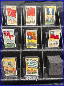 (98) early 1900's Flags of All Nations SEE IMAGES lot 1