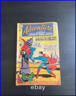 ACTION COMICS ADVENTURE COMICS Silver Age Age Lot (17 Comics!) All Sleeved