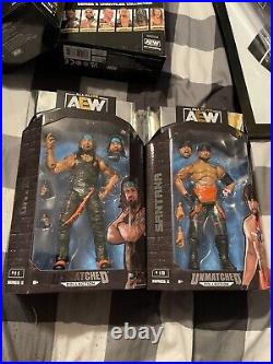 AEW Wrestling 14 Action Figure Lot Unrivaled Unmatched All Elite Collection NEW