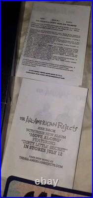 ALL AMERICAN REJECTS Lifetime Collection LOT Stickers Magazine RARE Vhs Tape FS ALL AMERICAN REJECTS Lifetime Collection LOT Stickers Magazine RARE Vhs Tape FS