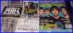ALL AMERICAN REJECTS Lifetime Collection LOT Stickers Magazine RARE Vhs Tape FS ALL AMERICAN REJECTS Lifetime Collection LOT Stickers Magazine RARE Vhs Tape FS