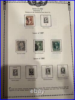 ALL AMERICAN STAMP ALBUM 18-1900's- Tons Of Stamps Rare Lot Highly Collectible