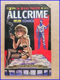 ALL CRIME COMICS #1-3 (2012) lot of 3 Bruce Timm covers HTF- NM