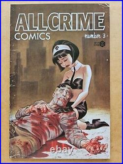 ALL CRIME COMICS #1-3 (2012) lot of 3 Bruce Timm covers HTF- NM
