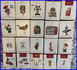 ALL MINIATURE LOT (20) Hallmark Ornaments Mini Keepsake 2021 2022