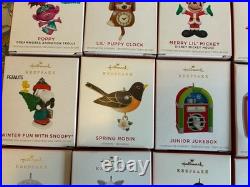 ALL MINIATURE LOT (20) Hallmark Ornaments Mini Keepsake 2021 2022