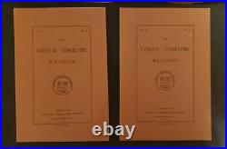 ALL MINT National Geographic Magazine Vol 2 No 1-5 REPRINTS (Maps Included)