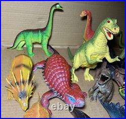 ALL VINTAGE! Huge Lot Collection 70s & 80s Imperial Dinosaurs Dinosaur Figures