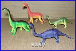 ALL VINTAGE! Huge Lot Collection 70s & 80s Imperial Dinosaurs Dinosaur Figures