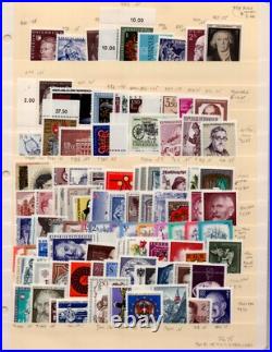 AUSTRIA 1920s COLLECTION OF 425+ STAMPS MINT, ALMOST ALL NEVER HINGED
