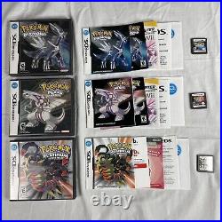 AUTHENTIC Pokémon 100% COMPLETE DS COLLECTION, ALL WORKING ALL AUTHENTIC CIB LOT