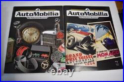 AUTOMOBILIA MAGAZINE THE COLLECTORS RESOURCE Issues #1 thru #26 ALL MINT