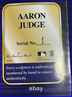 Aaron Judge Danbury Mint COA All Star Figurines Collection Yankees # 1