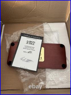 Aaron Judge Danbury Mint COA All Star Figurines Collection Yankees # 1 New