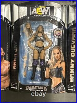 Aew action figures lot Jade Cargill, Chris Jericho, Darby Allen & More- New Aew action figures lot Jade Cargill, Chris Jericho, Darby Allen & More- New