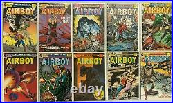 Airboy lot from#1-49 all 48 different books average 8.5 VF+ (1986 to 1989)