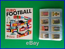 Album Panini Euro Football 76 1976 Empty Album + Set Complete All Stickers Mint