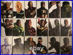 Alex Ross Timeless Variant Set. All 34 Solo Covers! Comic Lot. NM/NM+