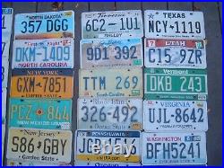 All 50 US states License plates + DC bonus Great Man Cave idea Lot of 51