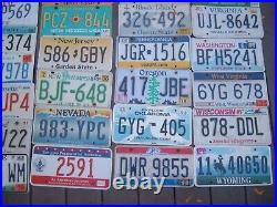 All 50 US states License plates + DC bonus Great Man Cave idea Lot of 51