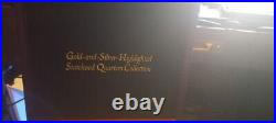 All 56 US Gold And Silver Highlighted Statehood Quarter Collection Complete Set