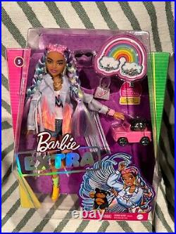 All 5 In Collection Highly Detailed New Release Barbie Extra 2020 Dolls Mint