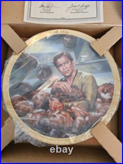 All 8 Star Trek Original Series Commemorative Collection Plates By Hamilton Mint