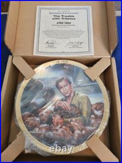 All 8 Star Trek Original Series Commemorative Collection Plates By Hamilton Mint