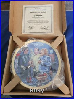 All 8 Star Trek Original Series Commemorative Collection Plates By Hamilton Mint