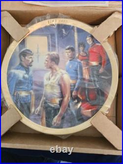 All 8 Star Trek Original Series Commemorative Collection Plates By Hamilton Mint