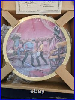 All 8 Star Trek Original Series Commemorative Collection Plates By Hamilton Mint
