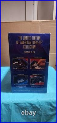 All-American Corvette Collection 124 Display NIB-LIMITED EDITION FRANKLIN MINT