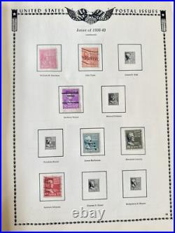 All American Stamp Album 1800s- On + Commemorative Mint Sets-SO MANY Stamps