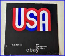 All American Stamp Album 1800s- On + Commemorative Mint Sets-SO MANY Stamps