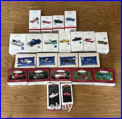 All-American Trucks Series Hallmark Ornaments Lot of 22 1995 thru 2016