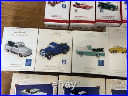 All-American Trucks Series Hallmark Ornaments Lot of 22 1995 thru 2016