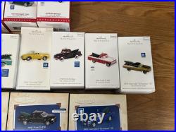 All-American Trucks Series Hallmark Ornaments Lot of 22 1995 thru 2016