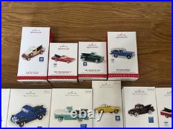 All-American Trucks Series Hallmark Ornaments Lot of 22 1995 thru 2016