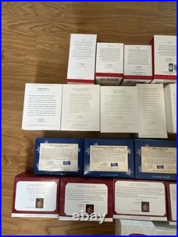 All-American Trucks Series Hallmark Ornaments Lot of 22 1995 thru 2016