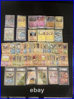 All In One pokémon collection lot 500+ Graded, Promo, Vintage To Modern