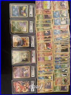 All In One pokémon collection lot 500+ Graded, Promo, Vintage To Modern