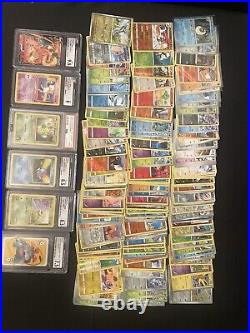 All In One pokémon collection lot 500+ Graded, Promo, Vintage To Modern