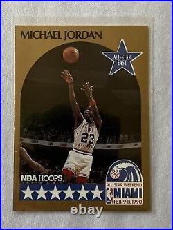 All Michael Jordan Cards From NBA Hoops 90 Trading Card Collection #65 #5 #223