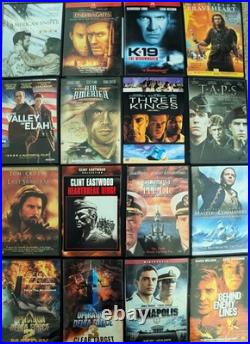 All Military & War Movies, Collection of 16 DVDs Excellent condition
