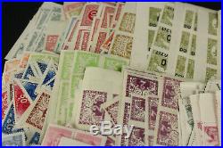 All Mint Early Classic Czechoslovakia Stamp Collection Lot Blocks Pairs Hradcany