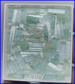 All Natural Nigerian Vanadium Green Beryl Crystal Wholesale Lot