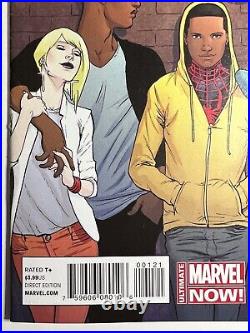 All-New Ultimates 1 1 in 25 Marquez Variant Near Mint Miles Morales Bombshell