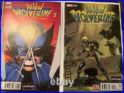 All New Wolverine 1 35. Complete Set. Near Mint, 1st App Laura Kinney X-23