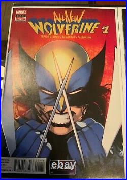 All New Wolverine 1 35. Complete Set. Near Mint, 1st App Laura Kinney X-23