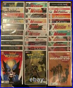 All New Wolverine 1 35. Complete Set. Near Mint, 1st App Laura Kinney X-23
